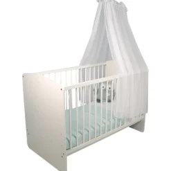 Tega Baby Wit Piekstok & Sluierstandaard met Klembevestiging< Babykameraccessoires