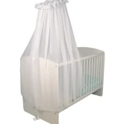 Tega Baby Wit Piekstok & Sluierstandaard met Klembevestiging< Babykameraccessoires