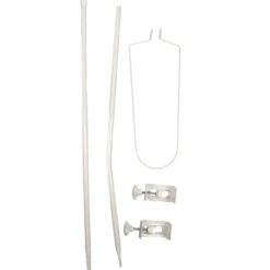 Tega Baby Wit Piekstok & Sluierstandaard met Klembevestiging< Babykameraccessoires