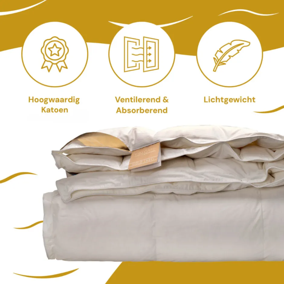 100% Ganzendonzen 4-Seizoenen Dekbed|Ten Cate Discount