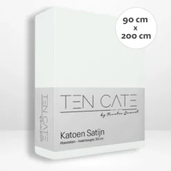 100% Katoensatijnen Hoeslaken|Ten Cate Hot