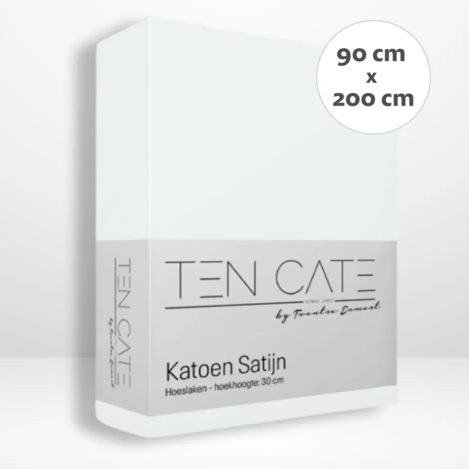 100% Katoensatijnen Hoeslaken|Ten Cate Hot