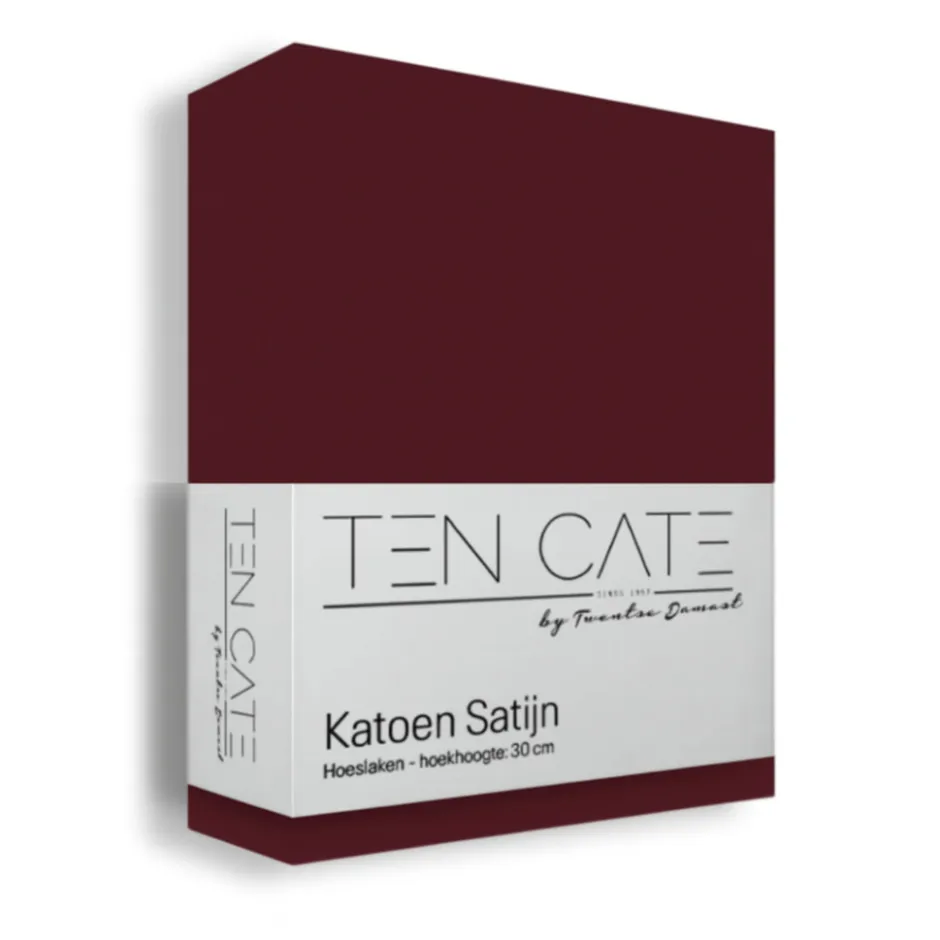 100% Katoensatijnen Hoeslaken|Ten Cate Online