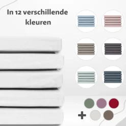 100% Katoensatijnen Hoeslaken|Ten Cate Discount