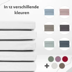 100% Katoensatijnen Hoeslaken|Ten Cate New