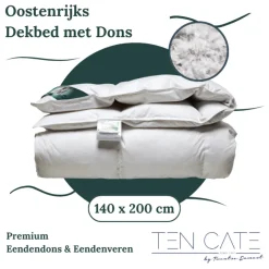 Ten Cate Oostenrijks Dekbed met dons< Slapen