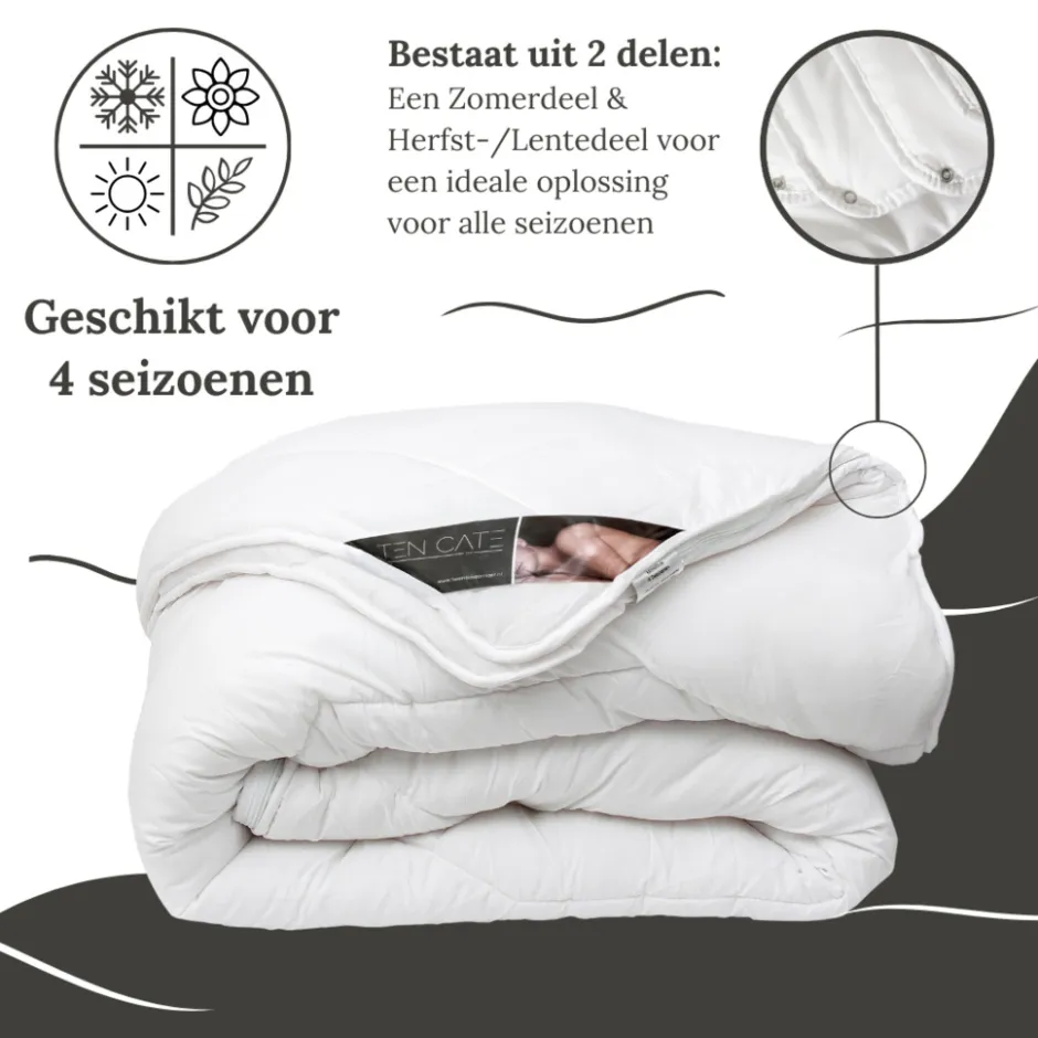 Ten Cate Synthetisch 4-Seizoenen Dekbed< Slapen