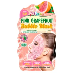 Pink Grapefruit Bubble Sheet Mask|7th Heaven Best