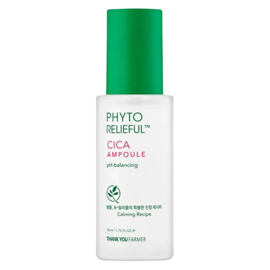 THANK YOU FARMER Phyto Relieful™ Cica Ampoule< Korean Skincare|Ampoules