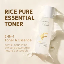 THANK YOU FARMER Rice Pure Essential Toner< Korean Skincare|Gezichtsreiniging