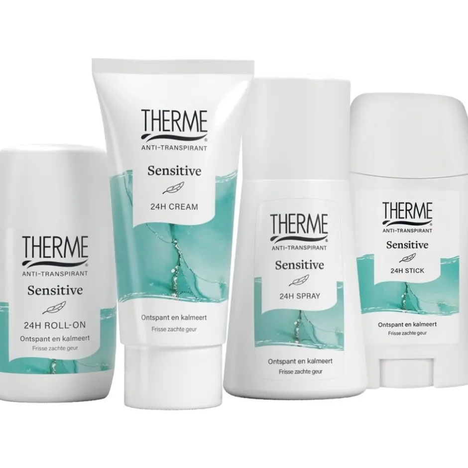 Therme Sensitive 24H Antitranspirant Spray< Overmatig Transpireren|Deospray