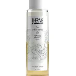 Therme Zen White Lotus Foaming Bath Oil< Badschuim