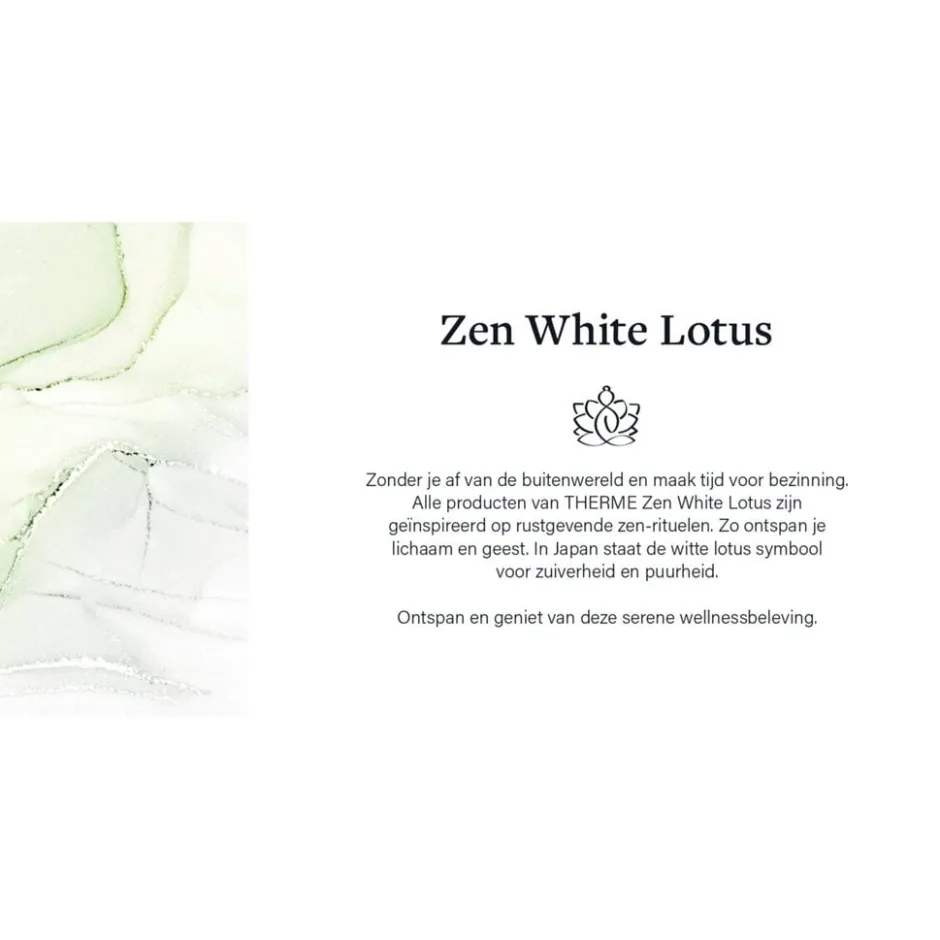 Therme Zen White Lotus Foaming Bath Oil< Badschuim