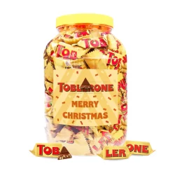 Mini melkchocolade "Merry Christmas" kerstcadeau|Toblerone Online