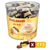 Toblerone Mini's Melk, Puur en Wit Chocolade< Chocolade