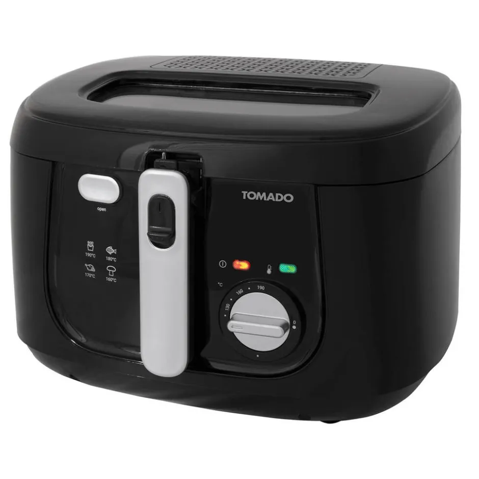 Tomado 2,5 liter Anti reukfilter Frituurpan< Frituurpannen En Airfryers
