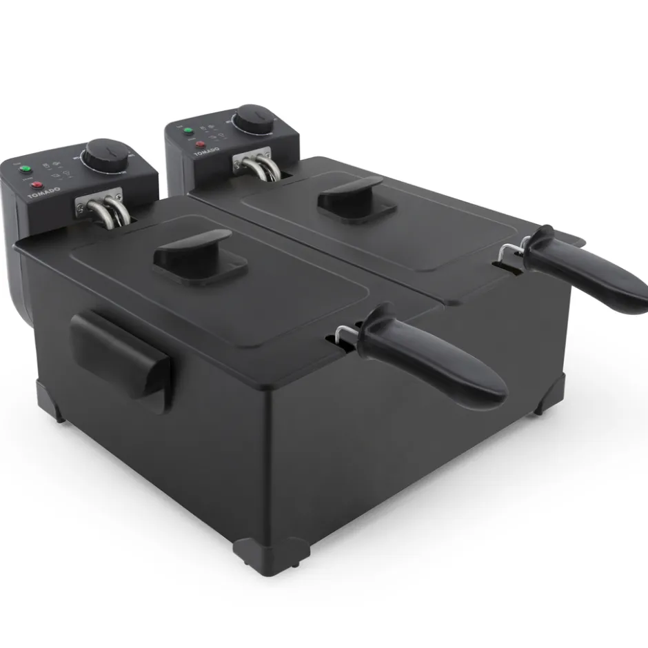 TDF6001B Dubbele frituurpan|Tomado Online