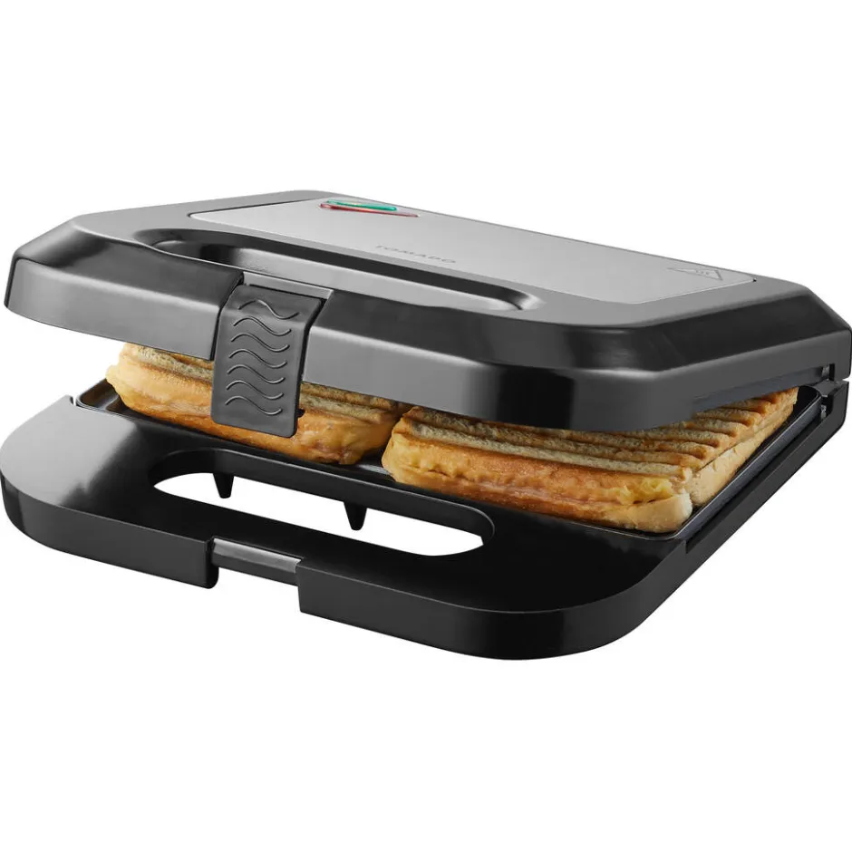 Tomado TGS2001S Tosti ijzer Grill apparaat Sandwichmaker< Broodbereiding En Grills