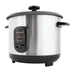 TRC1001S Rijstkoker RVS design|Tomado New