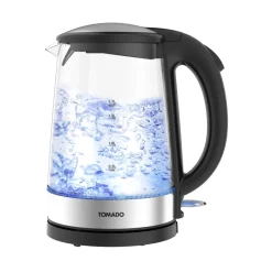 TWK1706G 1,7 liter Glazen waterkoker|Tomado
