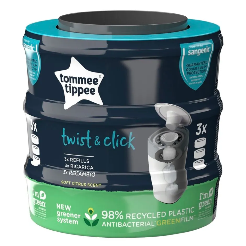 Tommee Tippee Twist & Click Cassette Luieremmernavulling< Verschonen