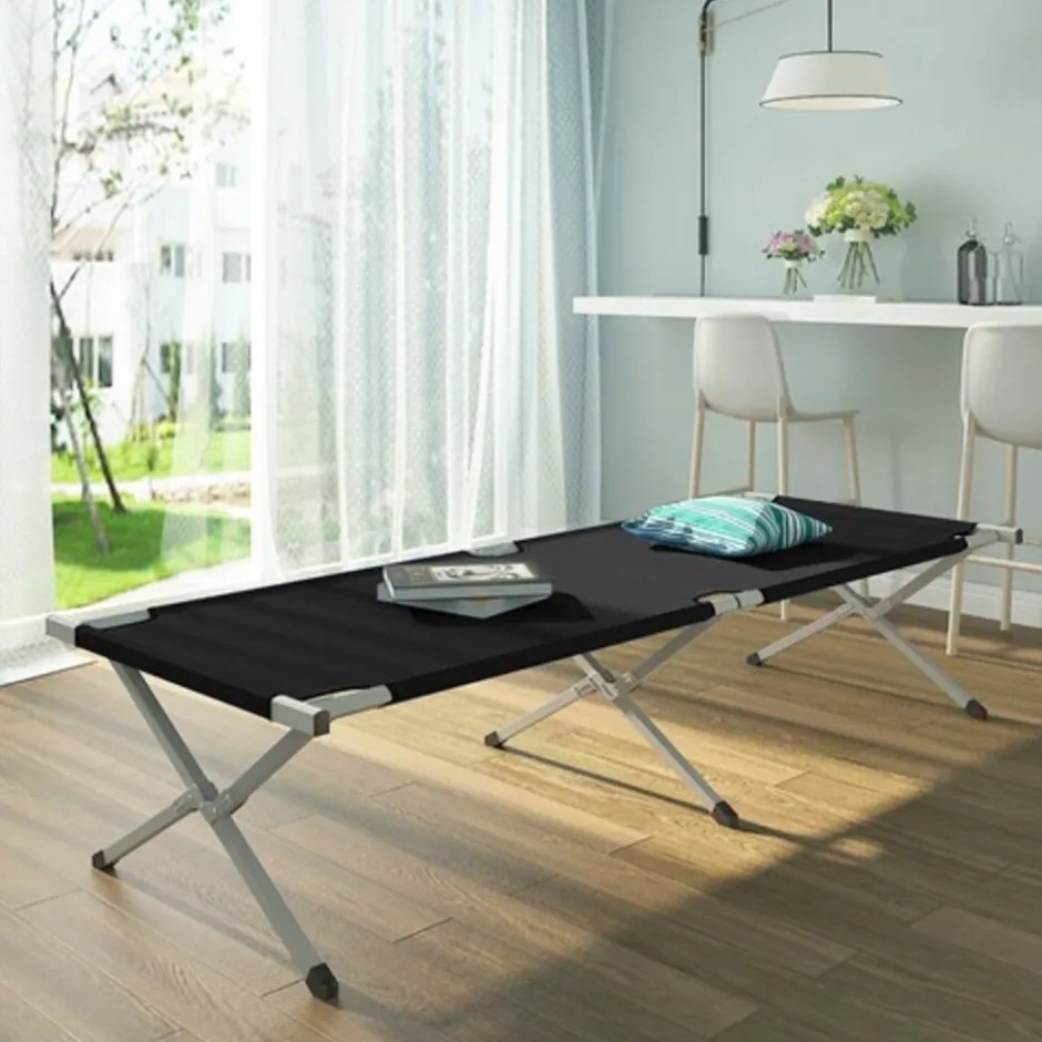 veldbed opvouwbare stretcher met opbergtas|Trizand Clearance