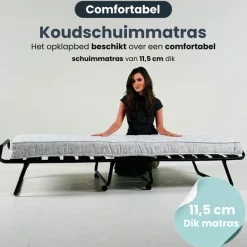 Opklapbed Morena Inclusief Hoofdkussen|Troonz Clearance