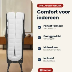 Troonz Opklapbed Verona 90x200< Slapen