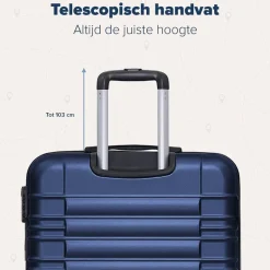 TRVLMORE Handbagage Koffer< Buiten En Vrije Tijd