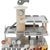Tryco Houten Garage incl. Speeltjes< Houten Speelsets
