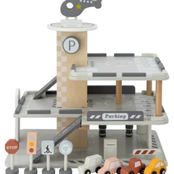Tryco Houten Garage incl. Speeltjes< Houten Speelsets