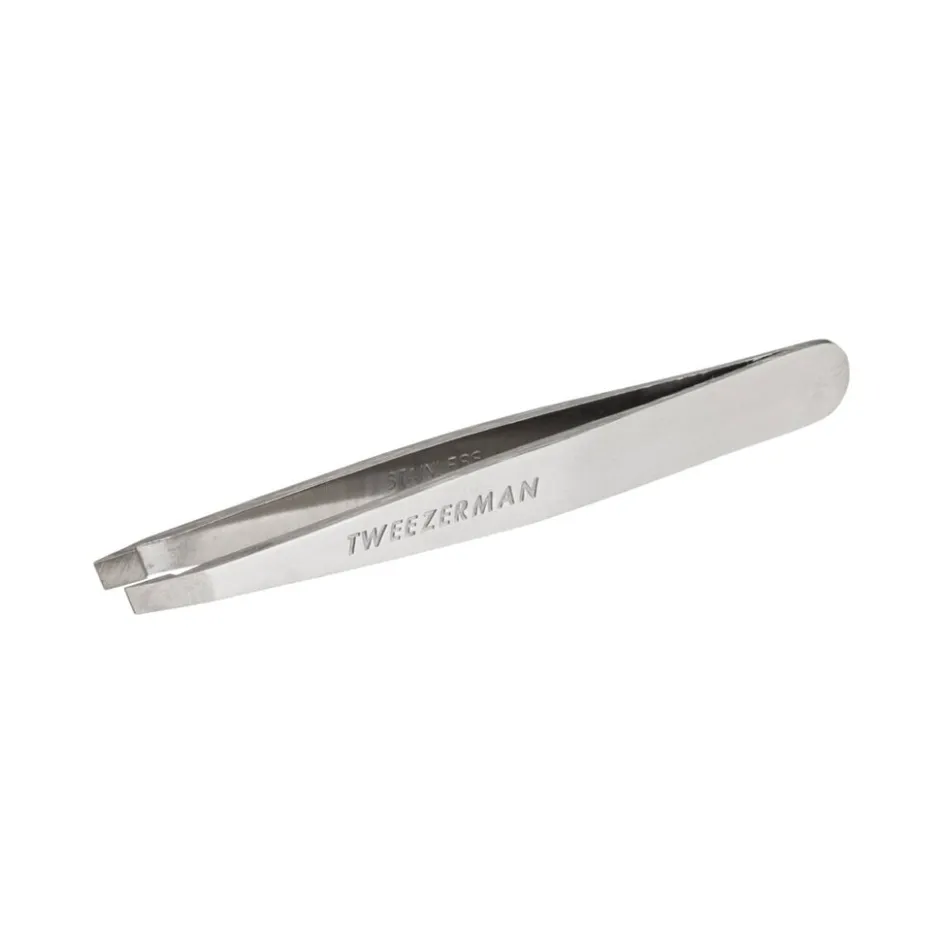 Tweezerman Mini Slant Tweezer< Pincetten