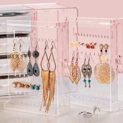 UNIQ Acryl Organizer voor Sieraden met 4 Laden, SF1142< Sieraden En Bijoux
