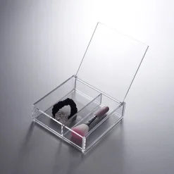 UNIQ Acryl Sieraden Organizer met Deksel, SF-1027< Sieraden En Bijoux