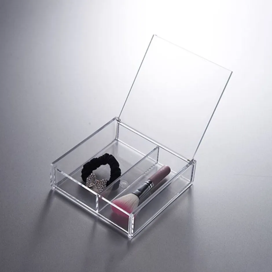 UNIQ Acryl Sieraden Organizer met Deksel, SF-1027< Sieraden En Bijoux