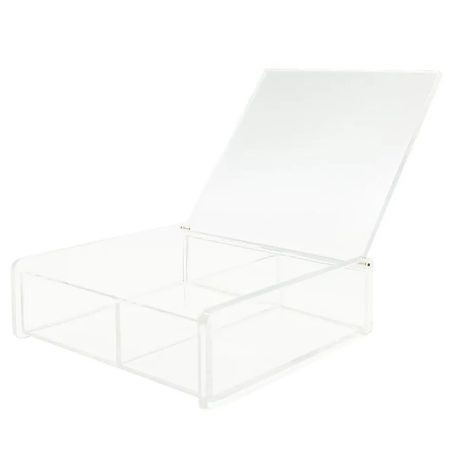 UNIQ Acryl Sieraden Organizer met Deksel, SF-1027< Sieraden En Bijoux