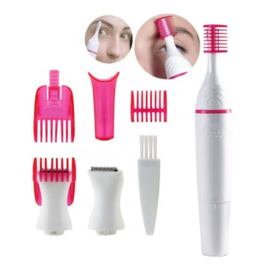 UNIQ 5-in-1 wenkbrauwtrimmer, neustrimmer, bikinilijn, gezichtstrimmer, intieme trimmer - Beauty Styler| Discount