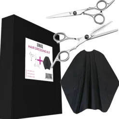 UNIQ Kappersschaar Set voor Thuisgebruik incl. Etui, 2-delig| Hot
