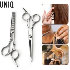 UNIQ Kappersschaar Set voor Thuisgebruik incl. Etui, 2-delig| Hot