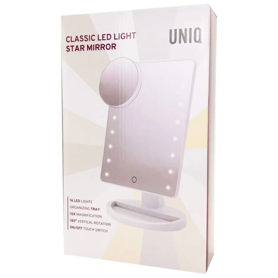 UNIQ Klassieke Ster Make-up Spiege< Make-Up Spiegels