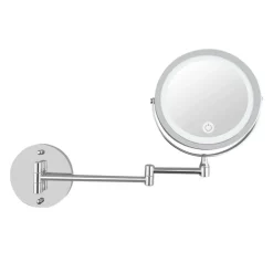 UNIQ Led Cosmeticamake-upspiegel voor Wandmontage met Scharnierar< Make-Up Spiegels