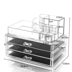 UNIQ Makeup Organizer, 3 Laden SF-1303 (U320)< Make-Up Organizers