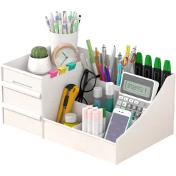 UNIQ Multifunctionele XL Organizer P110‑XL – Witte Make‑up & Accessoire Opberger| New