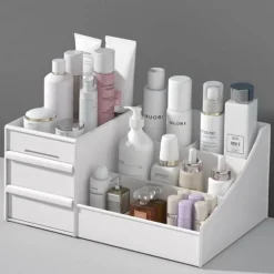 UNIQ Multifunctionele XL Organizer P110‑XL – Witte Make‑up & Accessoire Opberger| New