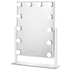 UNIQ New York Mega - Make-up Spiegel met 12 LED Lampen< Make-Up Spiegels