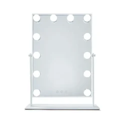 UNIQ New York Mega - Make-up Spiegel met 12 LED Lampen< Make-Up Spiegels