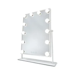 UNIQ New York Mega - Make-up Spiegel met 12 LED Lampen< Make-Up Spiegels