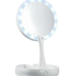 UNIQ Opvouwbare Led Make-up Make-upspiegel en 10x Vergroting| Discount