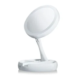 UNIQ Opvouwbare Led Make-up Make-upspiegel en 10x Vergroting| Discount