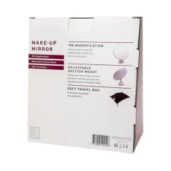 UNIQ Spiegel met Zuignap X10 Vergroting< Make-Up Spiegels